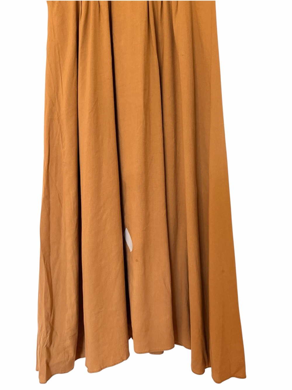 Veronica Beard Adavi Dress Caramel Button-Front Maxi Dress - Picture 8 of 10